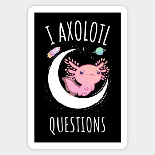 I Axolotl Questions Sticker